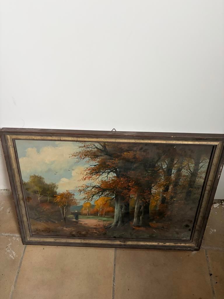 Schilderij j. Couzijn., Ophalen of Verzenden