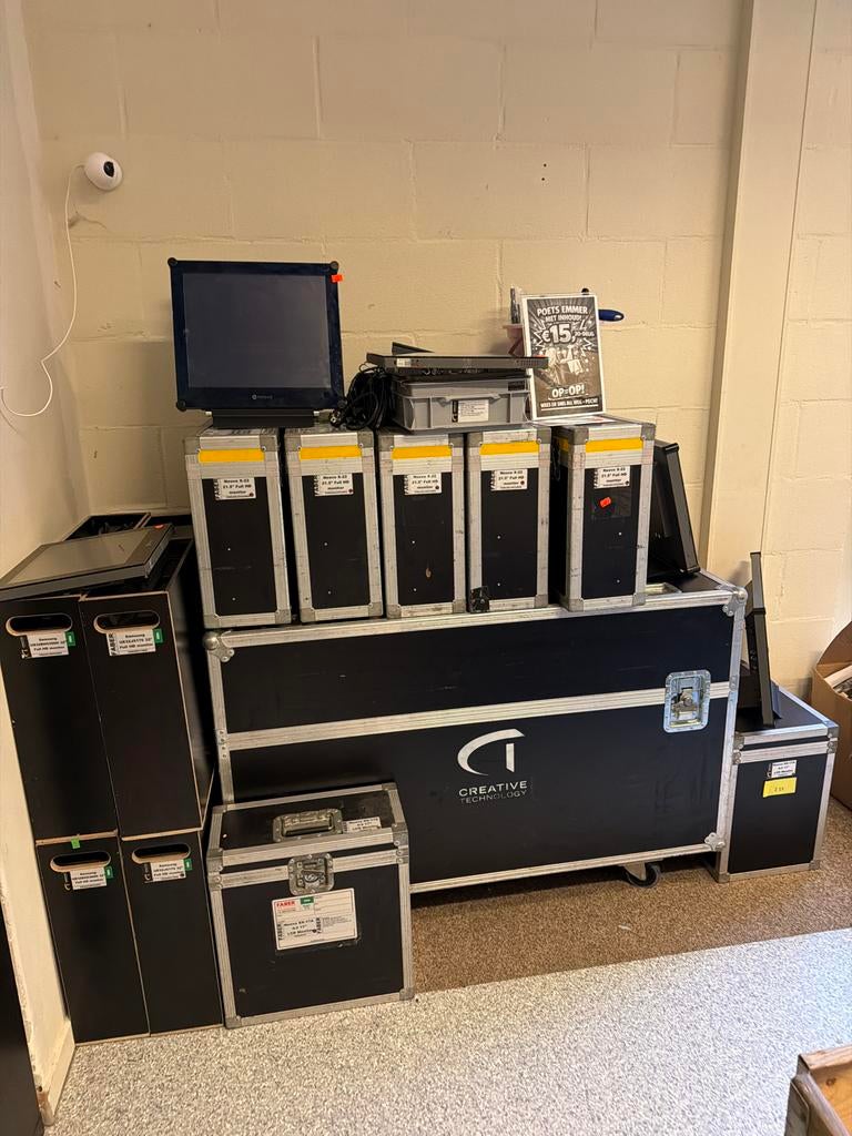 Diverse Flight Cases - Audio/Video, Ophalen, Gebruikt, Audio
