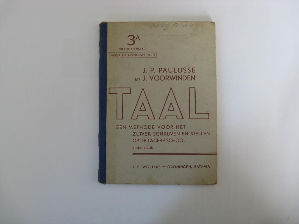 Taal Een methode voor het zuiver schrijven etc, Ophalen of Verzenden, Gelezen, Fictie algemeen