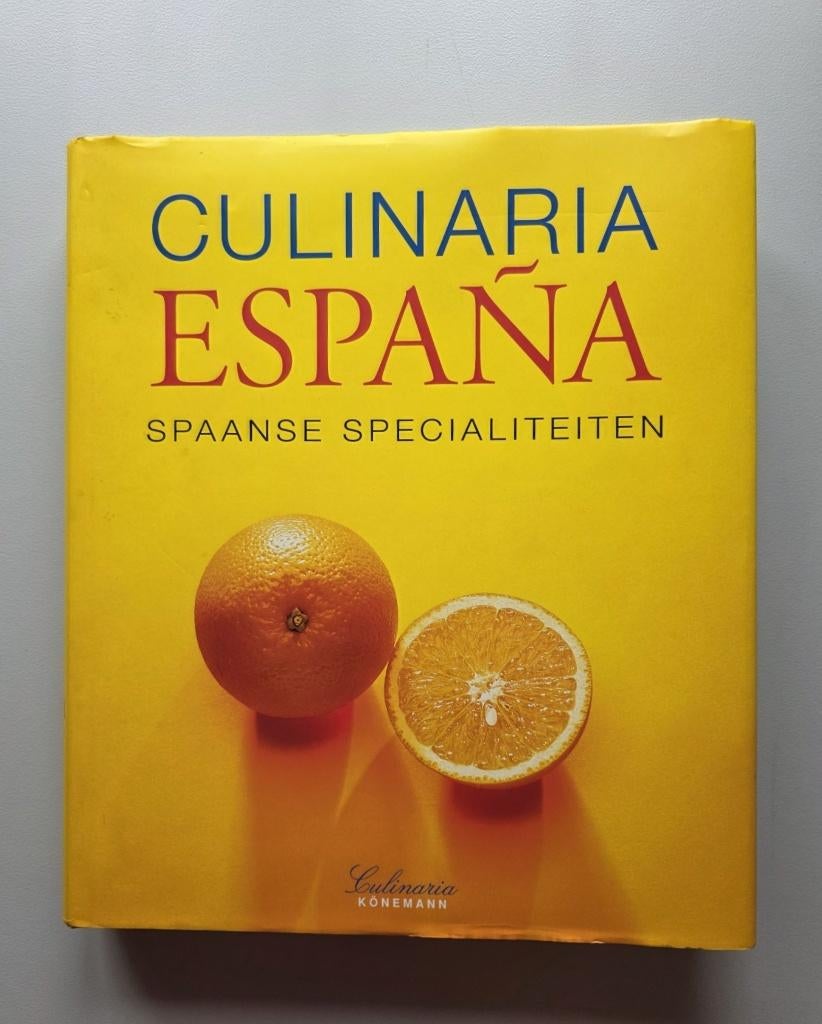 Boek Culinaria España, Boeken, Kookboeken, Spanje, Gezond koken, Zo goed als nieuw, Konemann