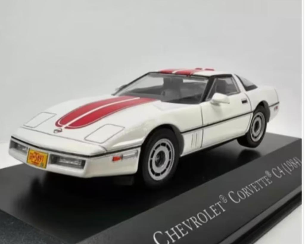 CHEVROLET CORVETTE C4 1984 schaal 1/43 American cars # 34