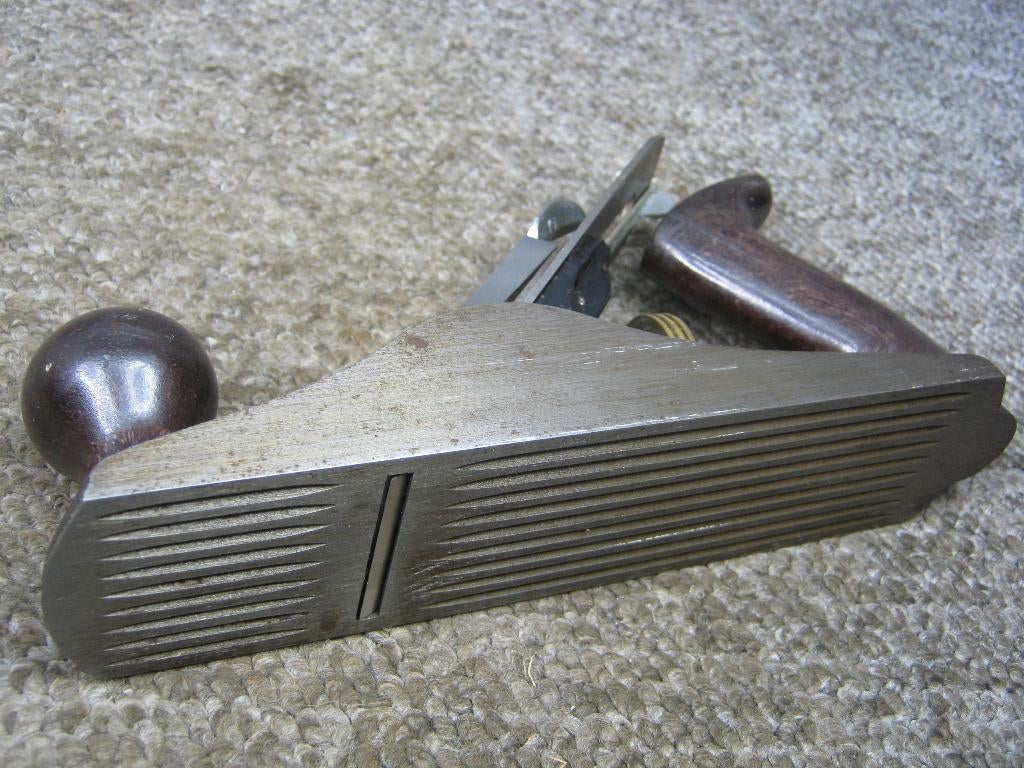 Stanley nr. 3 schaaf.   geribbelde zool, Verzenden, Gebruikt, Gereedschap of Toebehoren