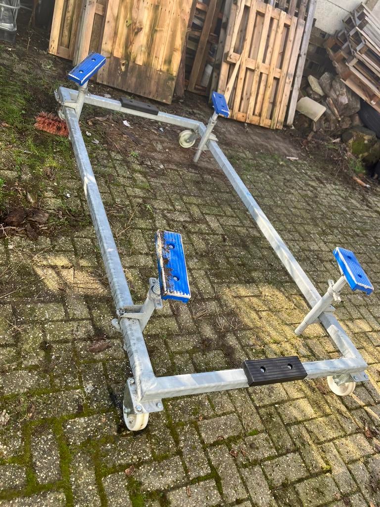 Bootbok verrijdbaar 900kg, Watersport en Boten, Ophalen, Onderhoud en Reparatie