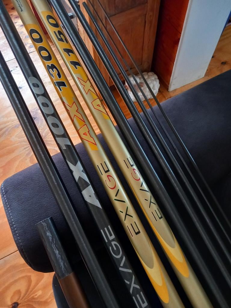 Hengels Shimano Exage AX >> 13 meter, Ophalen of Verzenden, Zo goed als nieuw, Vaste hengel