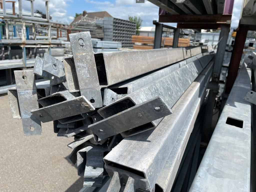 Kokerprofielen 70x70x2mm | Lengte: 4580 mm, Ophalen of Verzenden, Gebruikt, IJzer