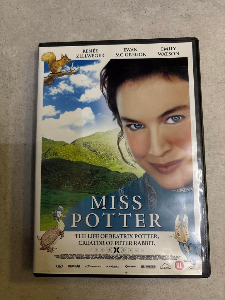 Miss Potter DVD - Zo goed als nieuw!, Cd's en Dvd's, Alle leeftijden, Ophalen of Verzenden, Zo goed als nieuw