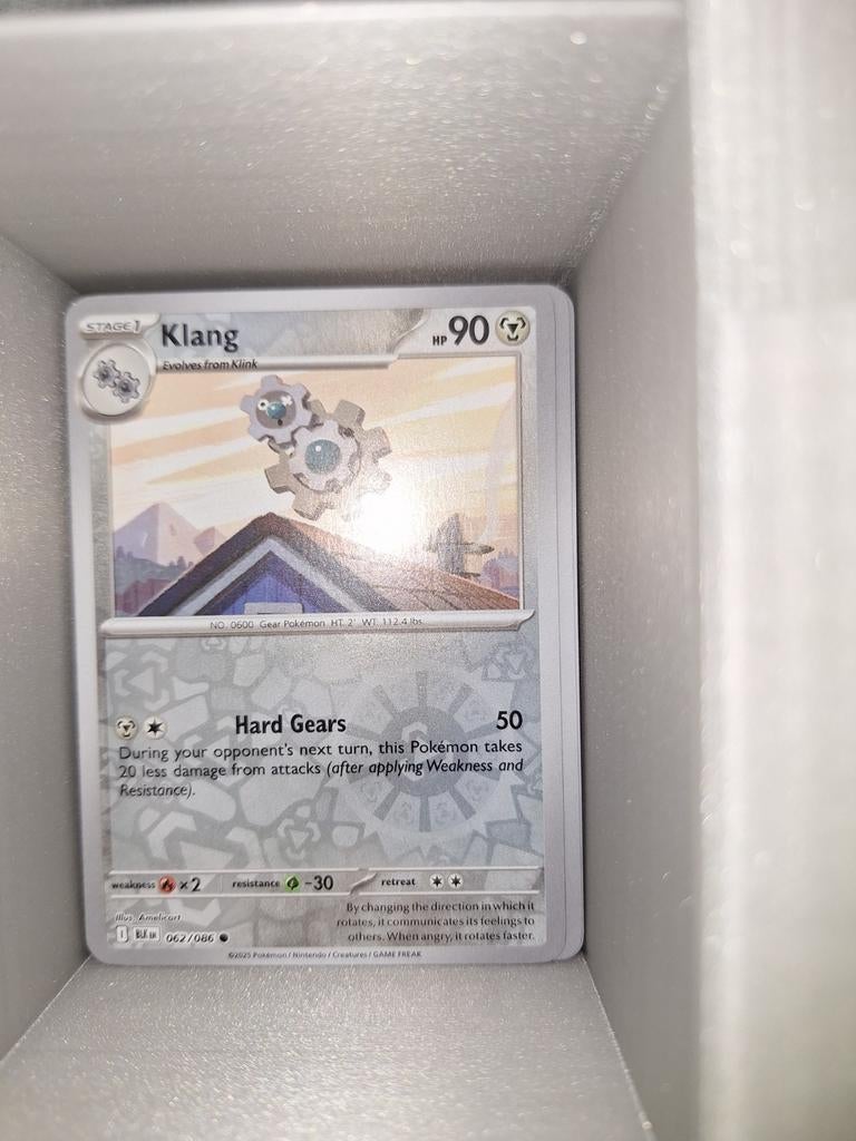 Klang 062/086 Reverse Holo Pokémon kaart, Ophalen of Verzenden, Nieuw, Losse kaart