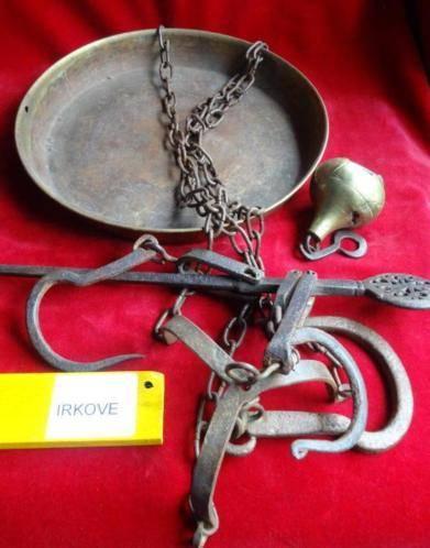 ANTIEK * VIS WEEGSCHAAL! * Imposant Oudje *, Verzenden, Koper