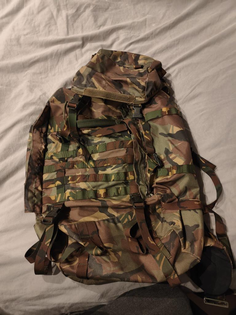 leger rugzak 60L, Verzamelen, Militaria | Algemeen, Ophalen of Verzenden, Landmacht, Nederland, Overige typen