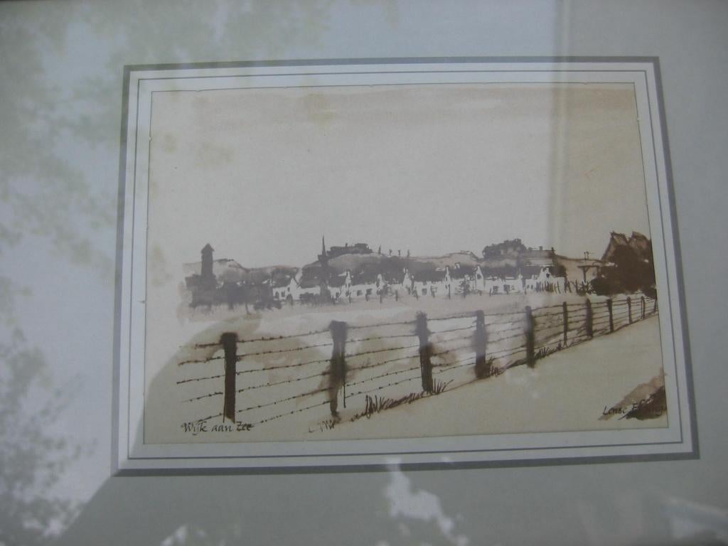 Wijk aan Zee / Fraaie Impressie Wijk aan Zee, Antiek en Kunst, Ophalen of Verzenden