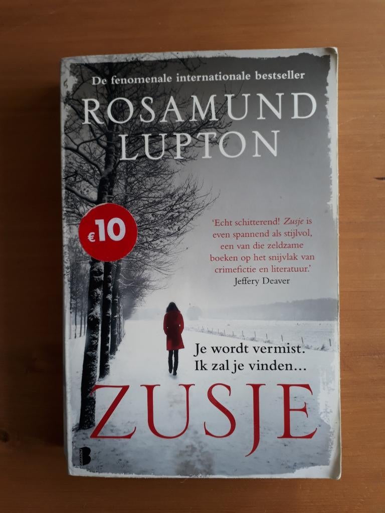 Zusje, Boeken, Thrillers, Gelezen, Europa overig, Ophalen of Verzenden