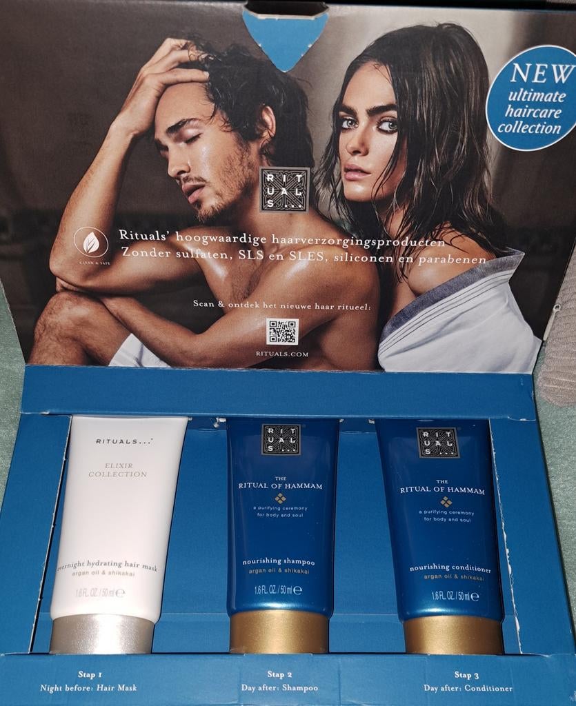 Giftsetje hammam, Ophalen of Verzenden, Nieuw, Bad & Douche