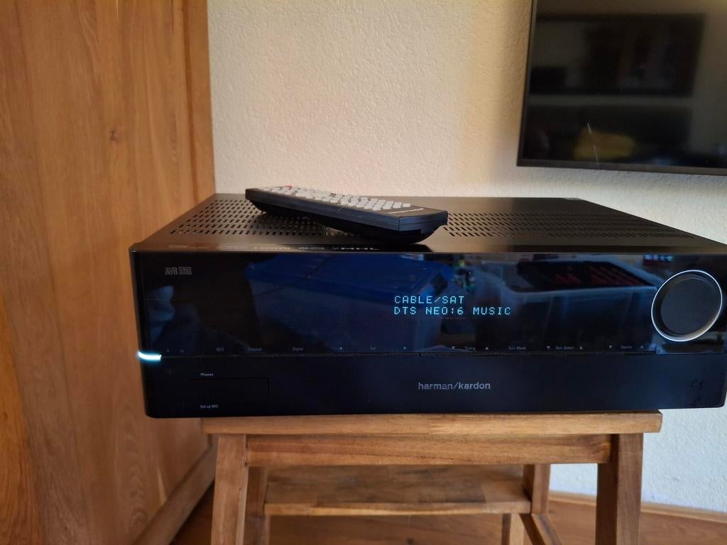 harman/kardon AVR151S - Spotify hdmi ARC optical 5.1 sound, Overige merken, 70 watt of meer, Ophalen of Verzenden, Zo goed als nieuw