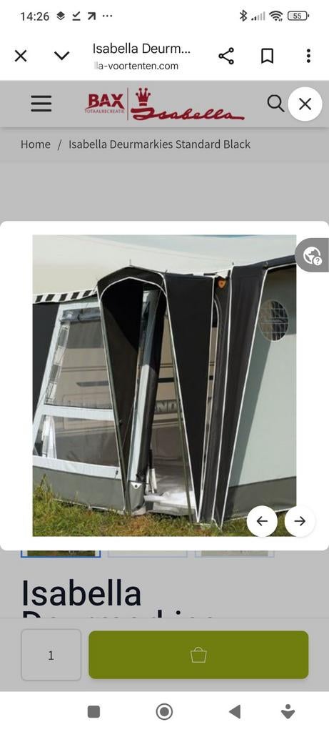 Isabella Deurmarkies - Beschermt tegen regen!, Ophalen of Verzenden