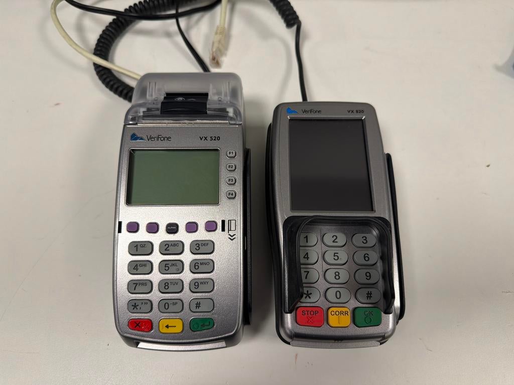 Verifone VX520 & VX820 - Topstaat + Accessoires, Ophalen of Verzenden