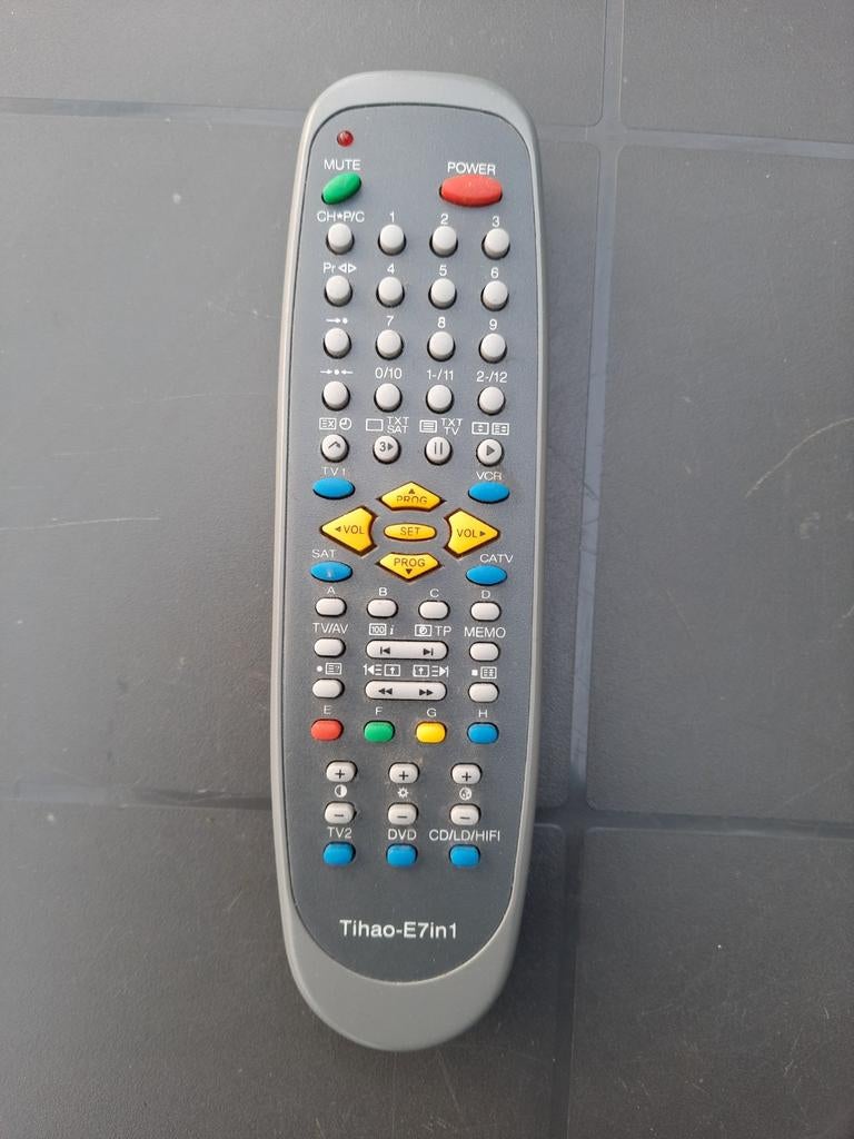 Tihao E7in1 Universele Afstandsbediening, Ophalen of Verzenden, Gebruikt, Universeel, Receiver of Versterker