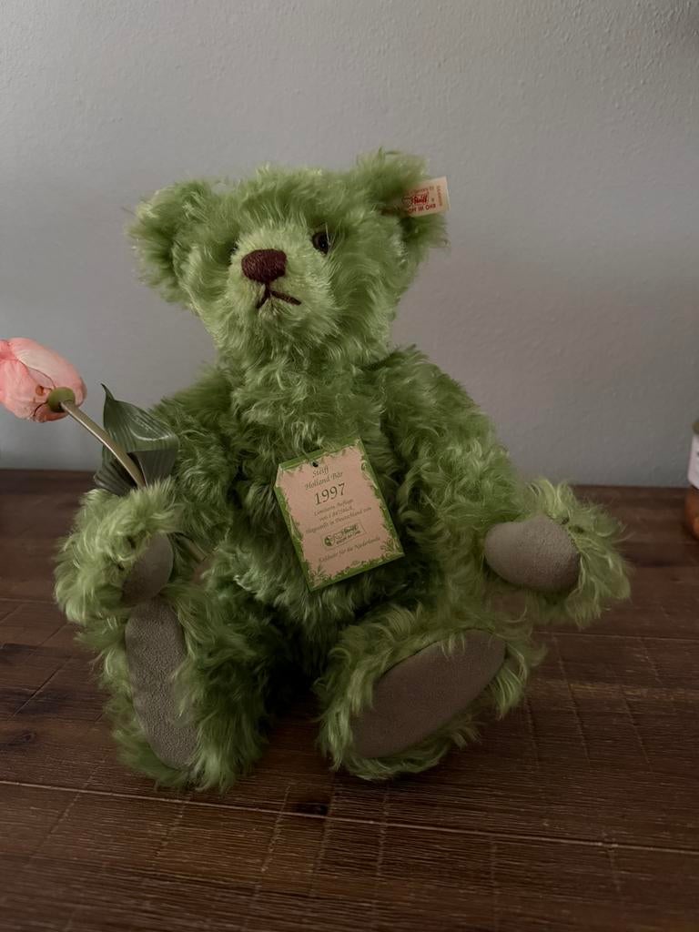 Steiff beer, Ophalen of Verzenden, Zo goed als nieuw, Stoffen beer, Steiff