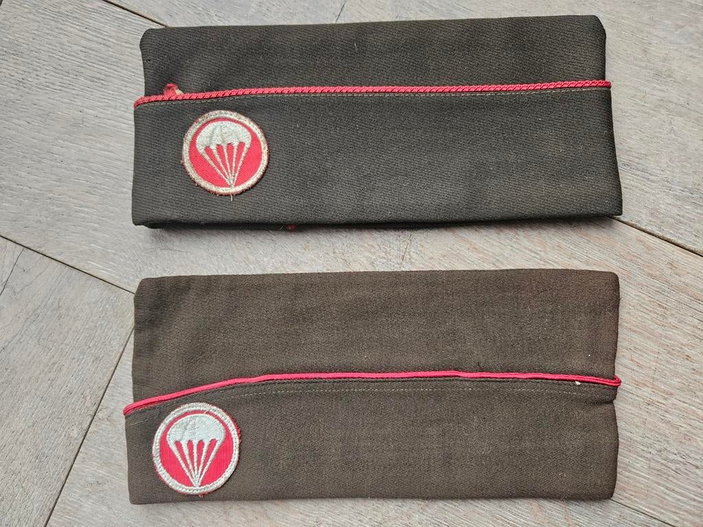 US airborne artillery garrison cap, Ophalen of Verzenden, Landmacht, Amerika, Helm of Baret