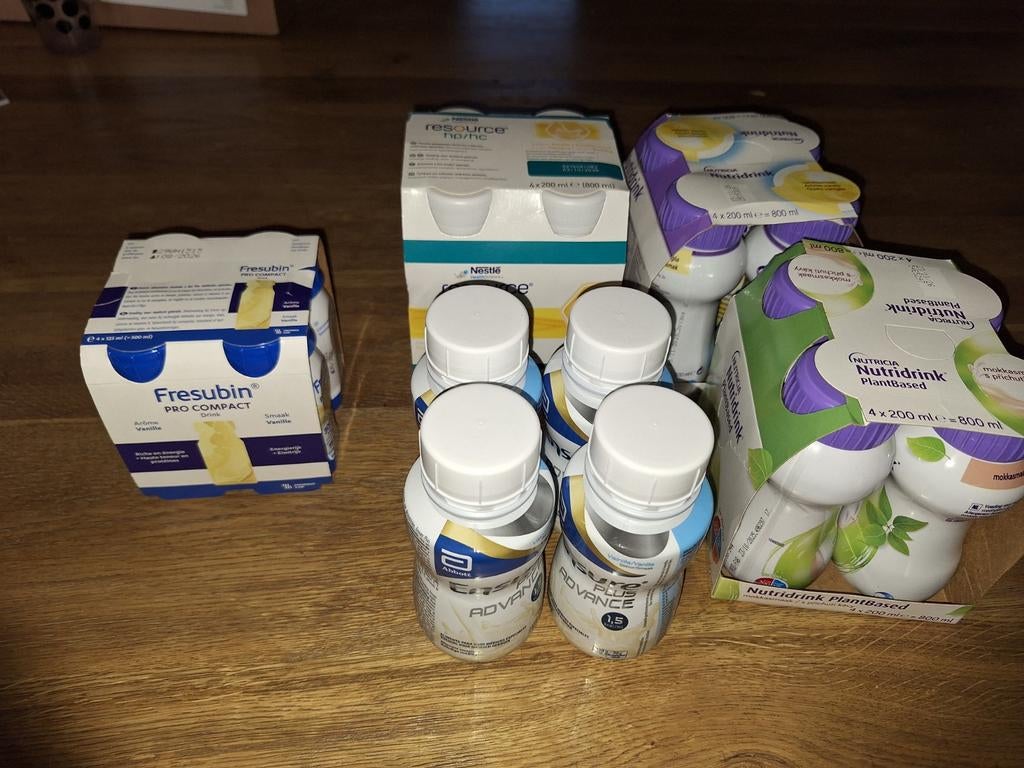 Drinkvoeding Nutridrink, Fresubin, Resource, Ensure, Ophalen of Verzenden
