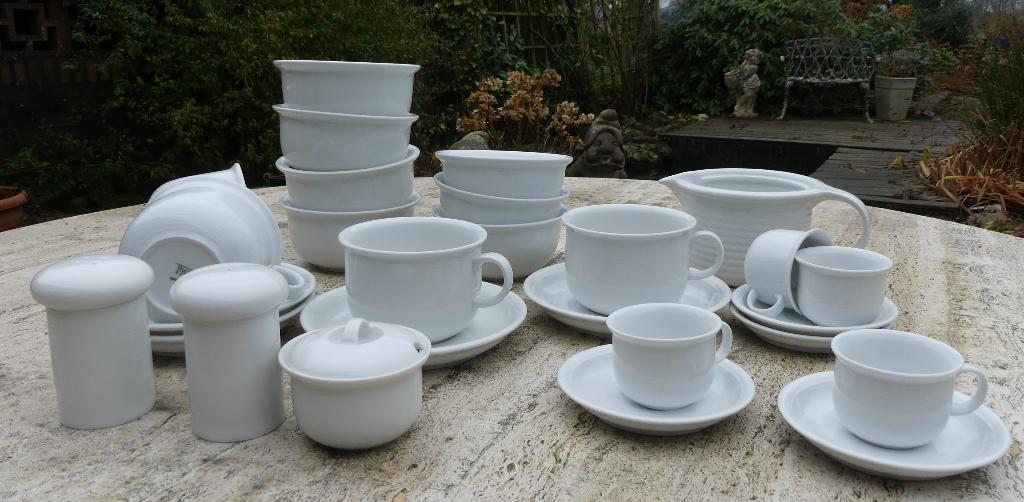 Thomas Trend Servies , Thomas Wit met de Ribbels, Nieuw, Ophalen of Verzenden, Wedgwood, Aardewerk