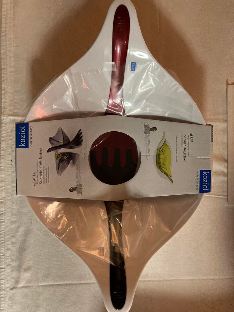 Koziol salade schaal, Huis en Inrichting, Keuken | Servies, Overige materialen, Nieuw, Ophalen of Verzenden, Schaal of Schalen