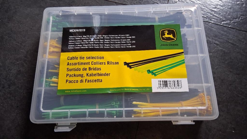 John Deere kabelbinders, Verzenden, Nieuw, Gebruiksvoorwerp