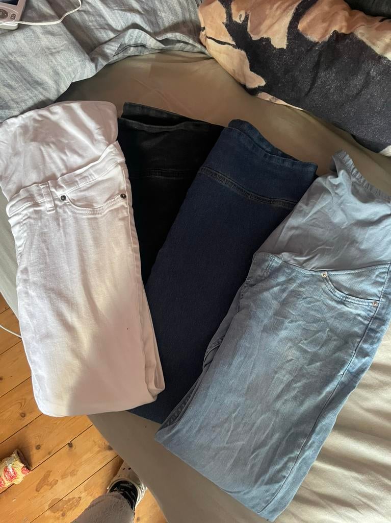 Zwangerschapsbroeken maat L, Ophalen of Verzenden, Gedragen, Maat 42/44 (L)