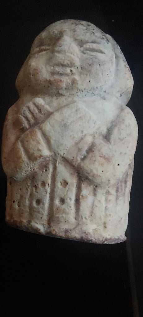 Antiek Japans Beeldje - 3cm precolumbiaanse archeologie, Ophalen of Verzenden