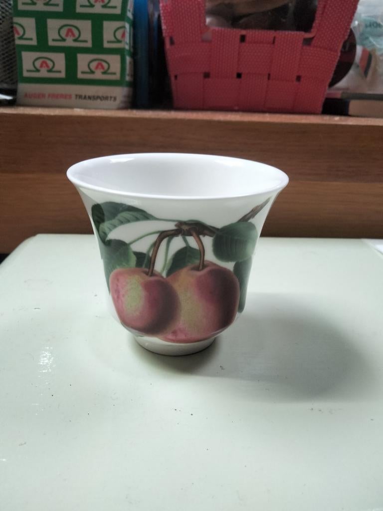 Kopje Portmeirion, Kunststof, Rond, Ophalen of Verzenden, Zo goed als nieuw