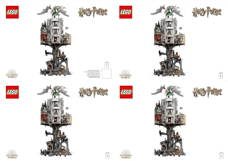 Lego | Harry Potter | Goudgrijp Tovenaarsbank | 76417, Lego, Lego, Nieuw, https://legohouse.com/en-gb/info/contact-us/