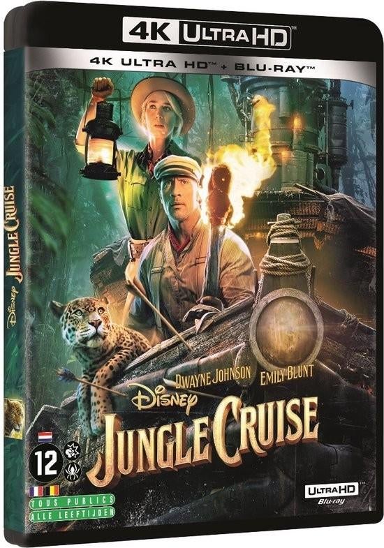 Jungle Cruise 4K UHD/Ultra HD Blu-Ray NL/FR (Sealed), Cd's en Dvd's, Blu-ray, Ophalen of Verzenden, Nieuw in verpakking, Actie