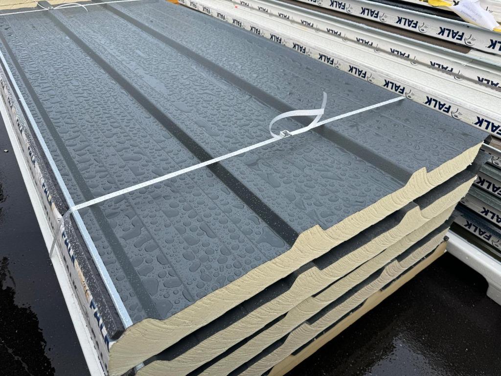 B-keus Dakpanelen 60mm Antraciet Staal/Staal, Ophalen, Nieuw, Overige materialen, 50 tot 100 mm