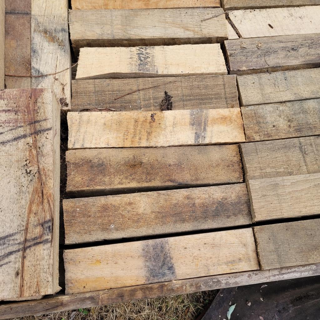 Beukenhout, Gebruikt, Minder dan 25 mm, Steigerhout, Balk