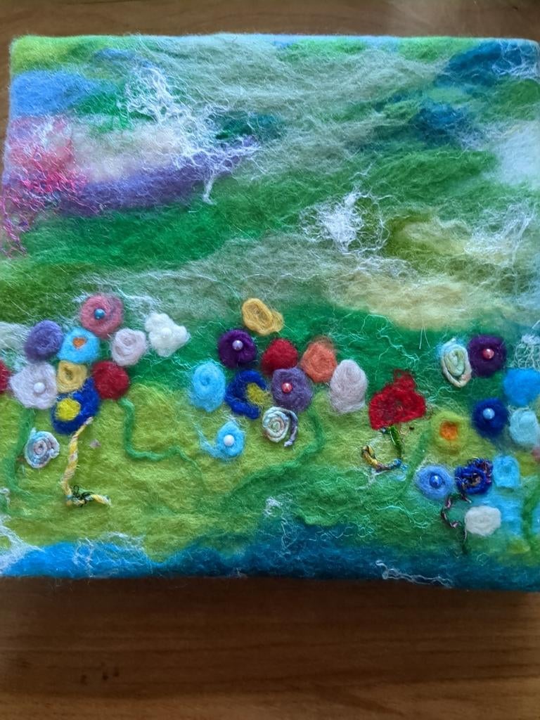 Schilderij 30x30 cm, Ophalen of Verzenden, Zo goed als nieuw