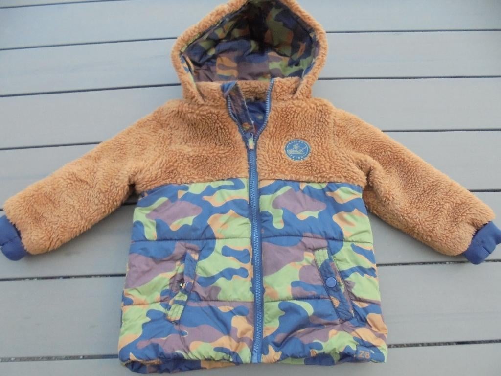 Z8 Bruin/blauwe jas Z8, Kinderen en Baby's, Alpine, Ophalen of Verzenden, Zo goed als nieuw, Jongen