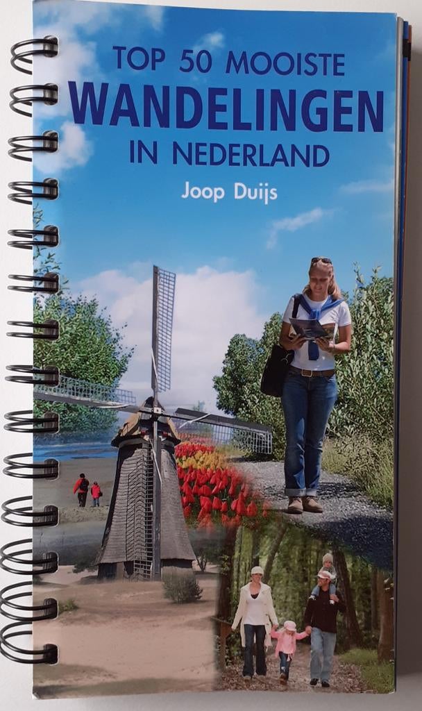 Top 50 Mooiste Wandelingen in Nederland - Joop Duijs, Overige merken, Fiets- of Wandelgids, Budget, Europa