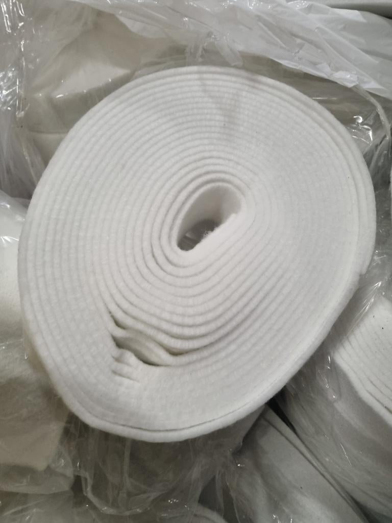 Oplegvilt bouwvilt opleg bouw vilt wit 1000 grams, Doe-het-zelf en Verbouw, Isolatie en Afdichting, Nieuw, Overige materialen