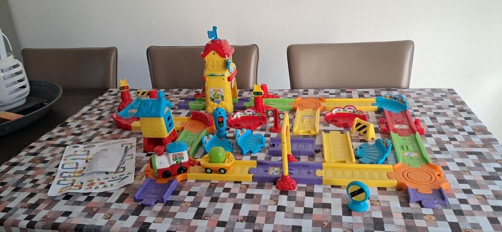 Toettoet treinbaan, Kinderen en Baby's, Speelgoed | Vtech, Ophalen, Gebruikt, 6 maanden tot 2 jaar