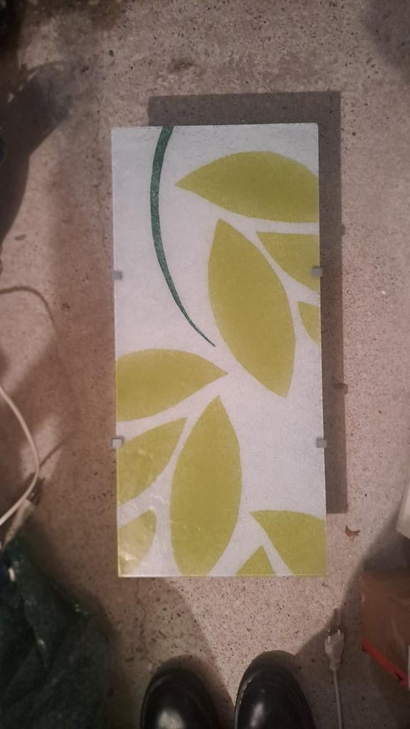 Ikea Gyllen plafond en wandlamp, Ophalen, Zo goed als nieuw, Glas