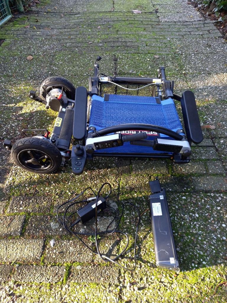 Elektrische rolstoel SplitRider, Diversen, Rolstoelen, Gebruikt, Elektrische rolstoel, Inklapbaar, Ophalen