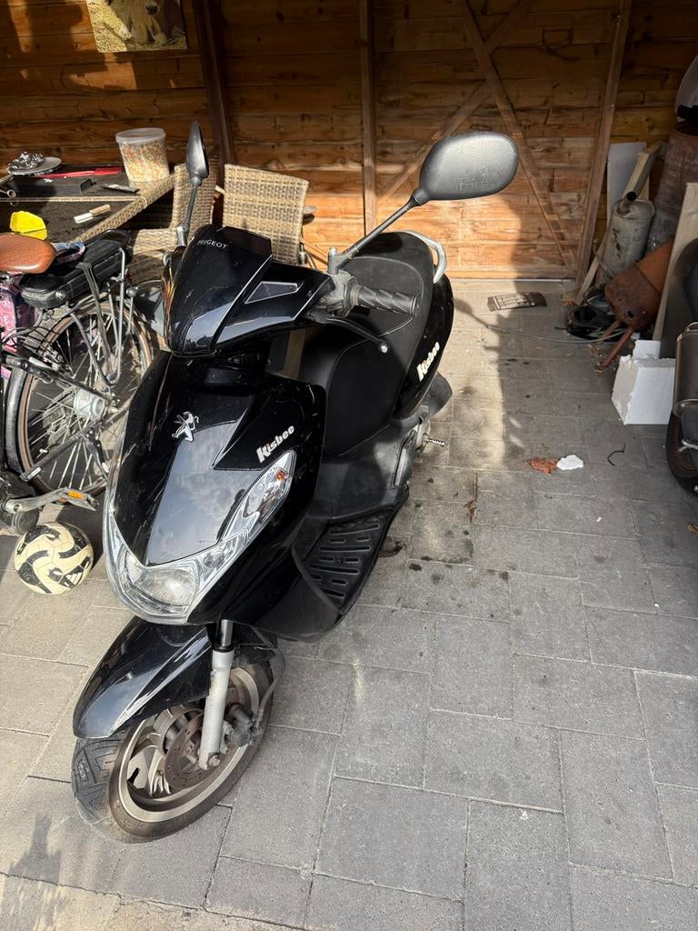 Peugot kisbee 90cc loop of sloop, Fietsen en Brommers, Ophalen, Gebruikt, Benzine, Overige modellen