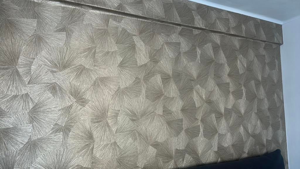 Goud behang, Ophalen of Verzenden, Minder dan 10 m²