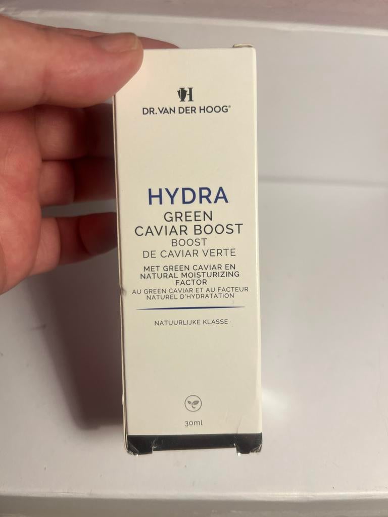 Dr. van der Hoog Hydra Green Caviar Boost 30ml, Sieraden, Tassen en Uiterlijk, Uiterlijk | Gezichtsverzorging, Verzenden, Nieuw