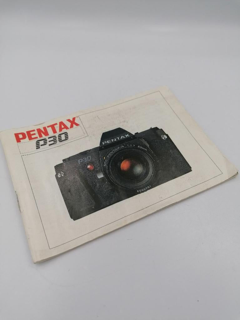 Pentax P30 manual (NL), Audio, Tv en Foto, Fotocamera's Analoog, Ophalen of Verzenden, Gebruikt, Spiegelreflex, Pentax