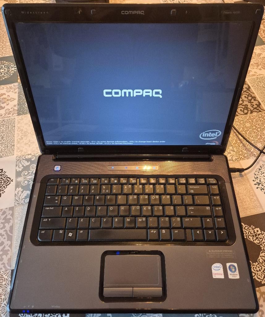 Compaq Presario retro laptop dual core Centrino, Gebruikt, Intel Centrino, Compaq, Ophalen of Verzenden