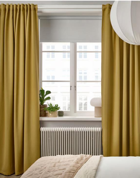 2x Curtains IKEA MAJGULL/ Gordijnen 145x300 – New / Nieuw, Ophalen, Zo goed als nieuw, Minder dan 100 cm
