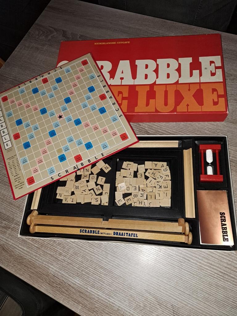 Scrabble, Hobby en Vrije tijd, Ophalen of Verzenden, Zo goed als nieuw