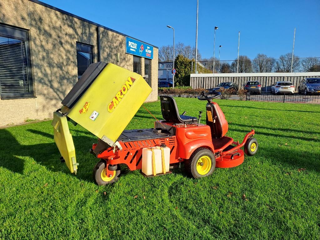Caron frontmaaier met opvang, Tuin en Terras, Ophalen, Gebruikt, Caron, Opvangbak