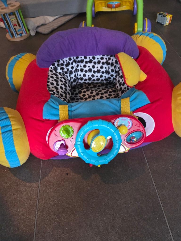 Playgro comfy car, Kinderen en Baby's, Speelgoed | Babyspeelgoed, Ophalen, Gebruikt, Auto, Met geluid