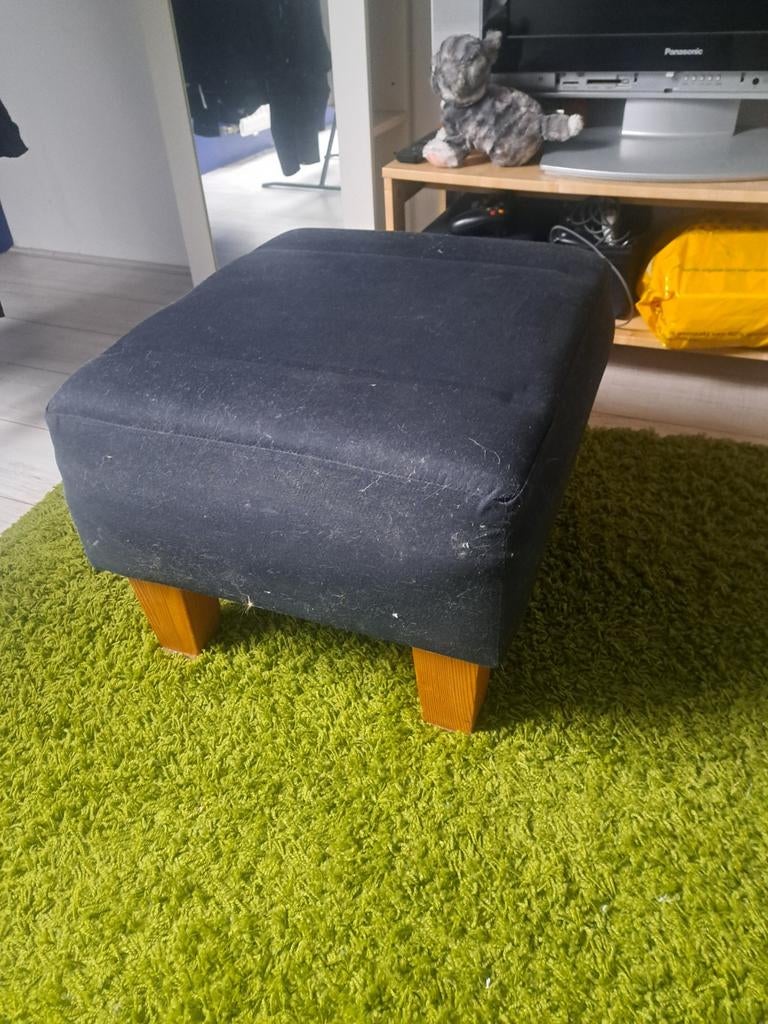 Stoffen poef, Huis en Inrichting, Ophalen of Verzenden, Rond, Minder dan 50 cm